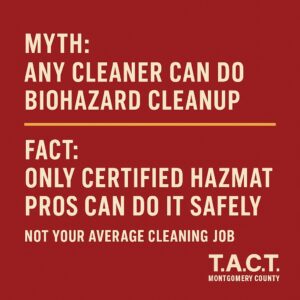 TACT MOCO Montgomery County Biohazard cleanup