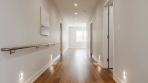 commercial hallway