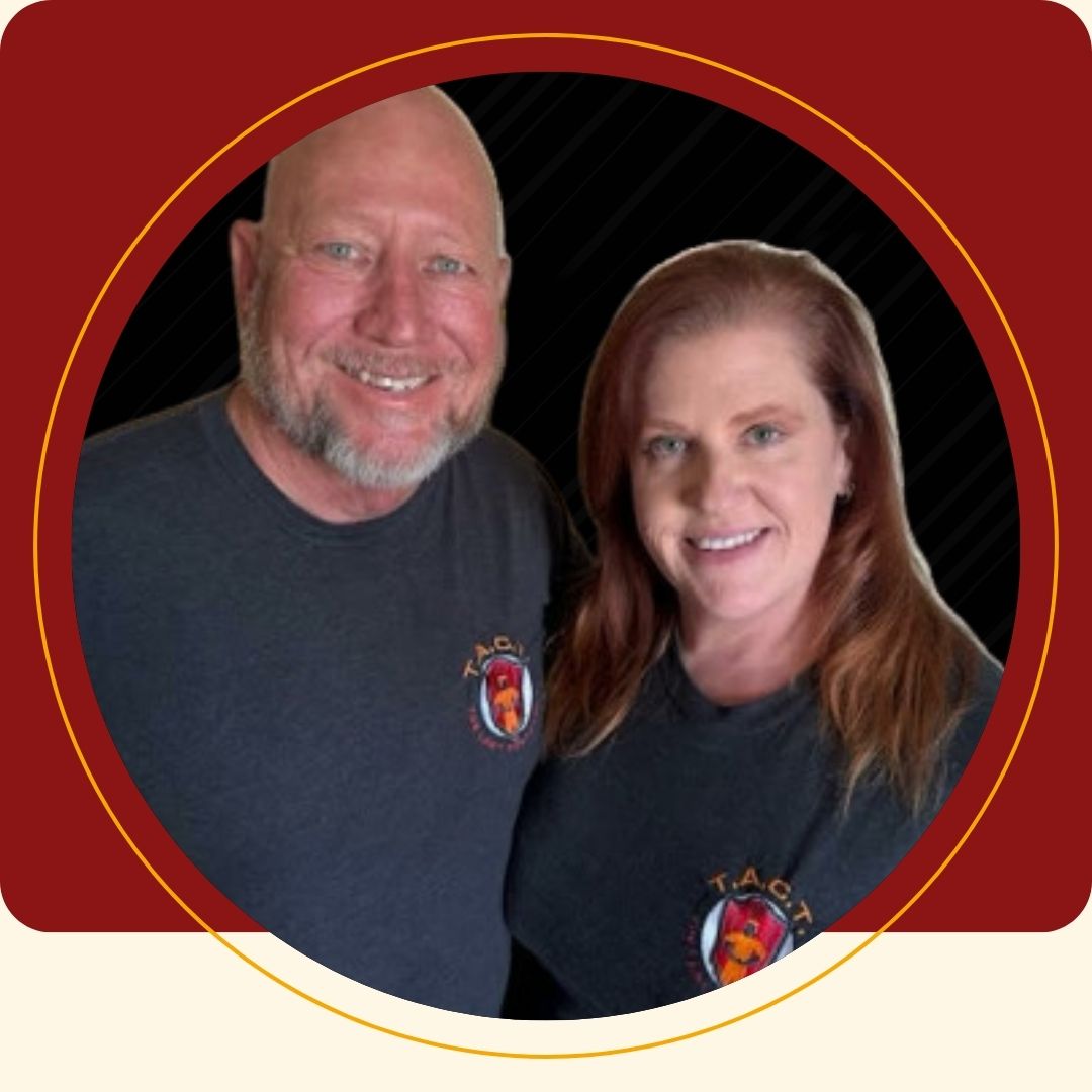 Richard and Tammy Spoon, owners of T.A.C.T. Miami