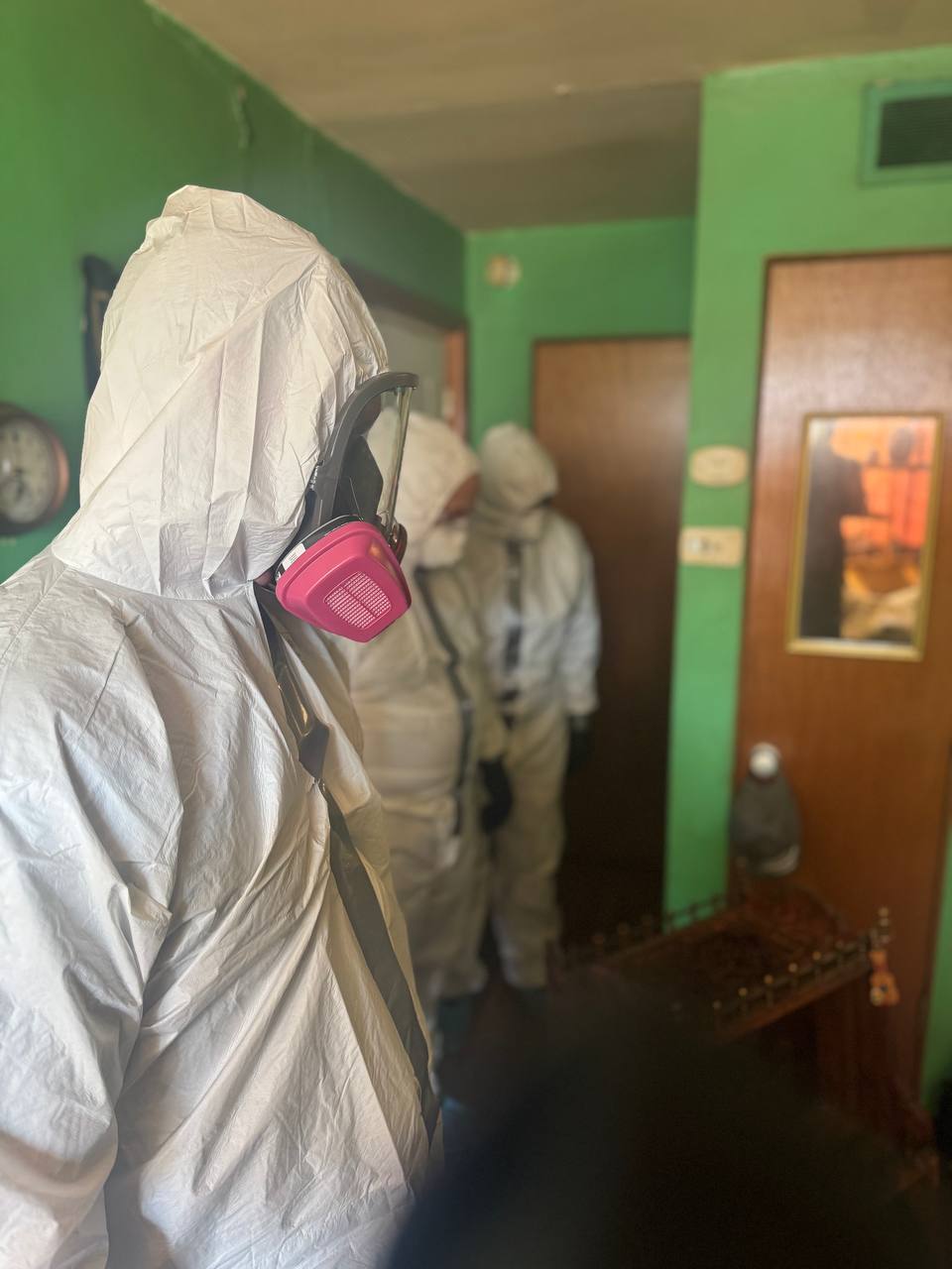 TACT biohazard suit
