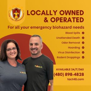 TACT 48 locally owned operated biohazard needs