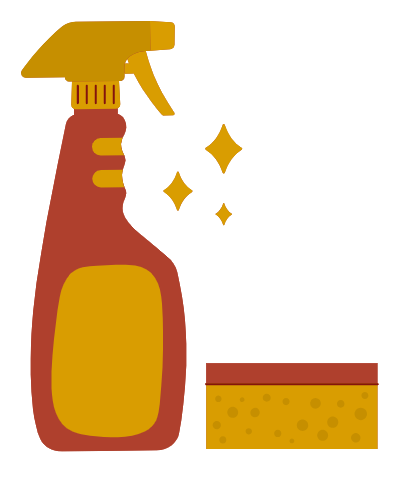 general cleaning icon graphic