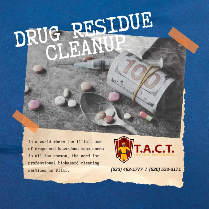 drug residue cleanup AZ