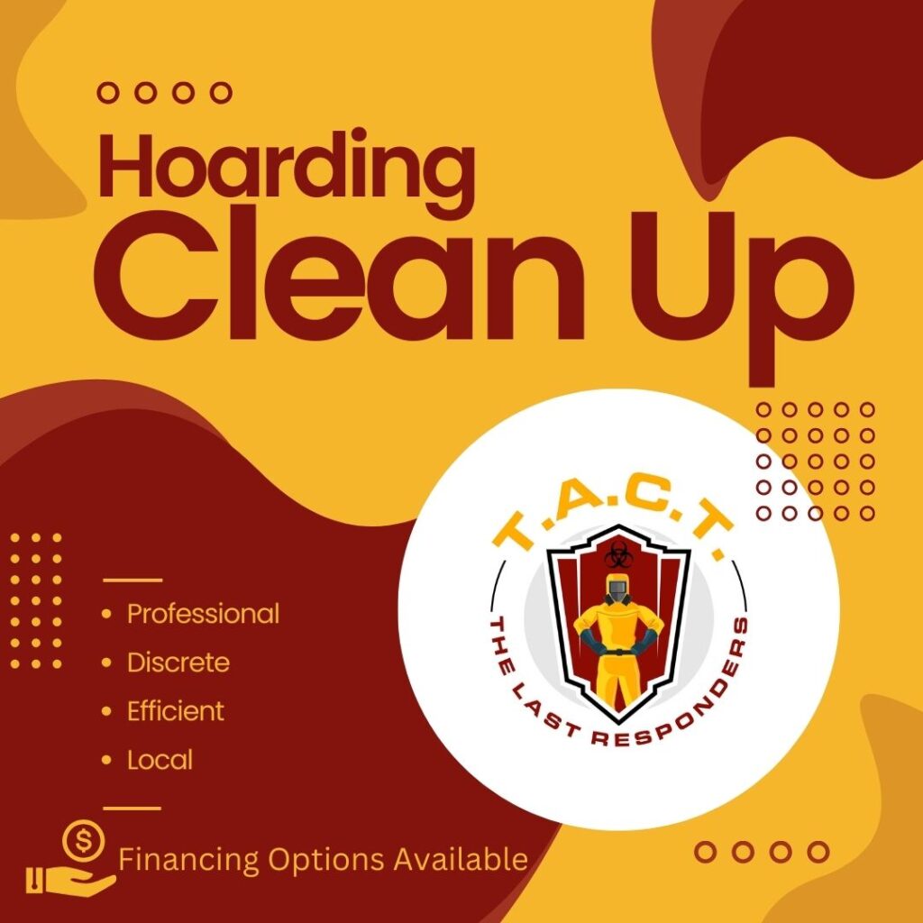 hoarding cleanup financing available hoard
