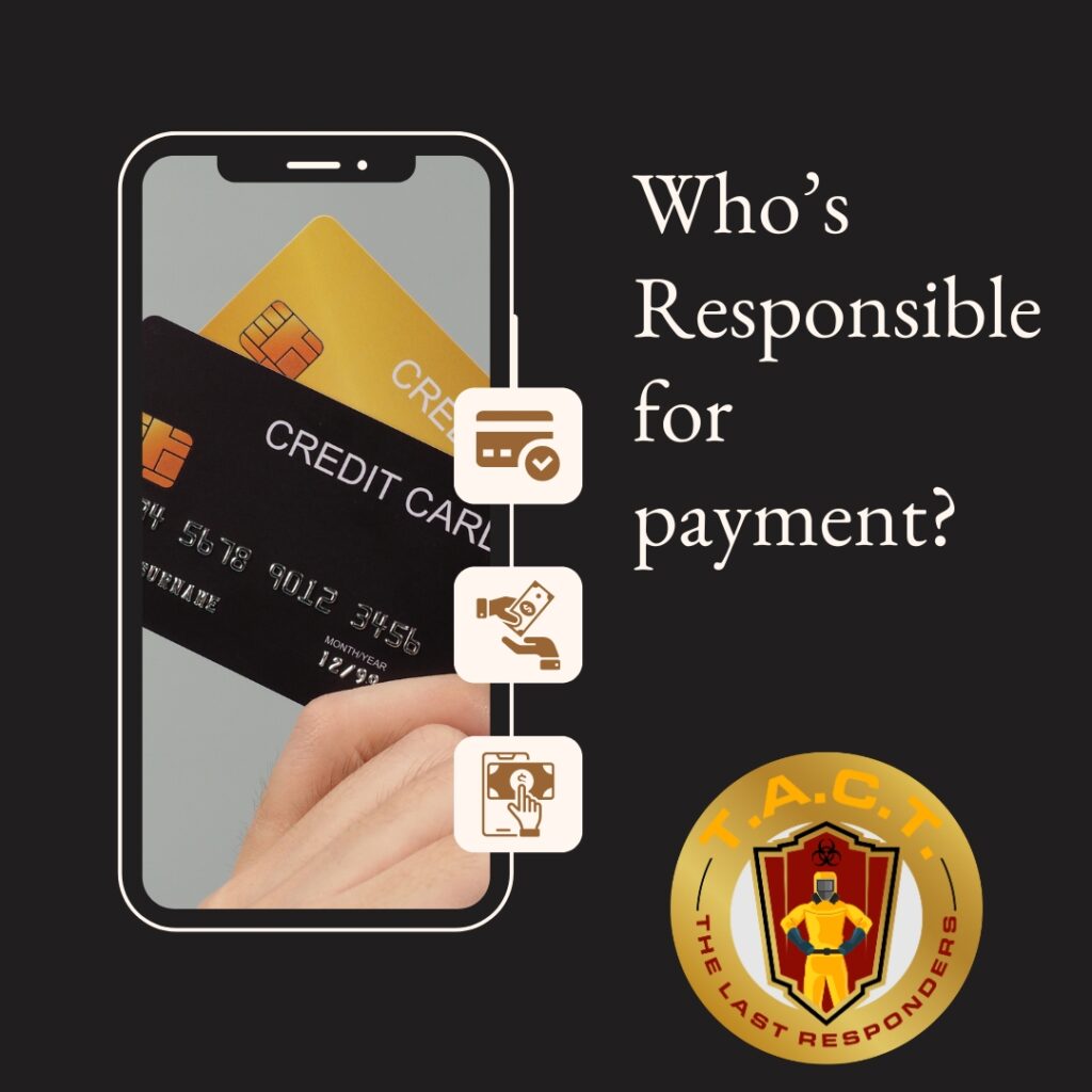 responsible for payment banner